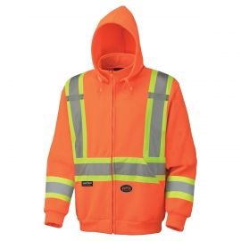 Hi-Viz Polyester Fleece Hoodie