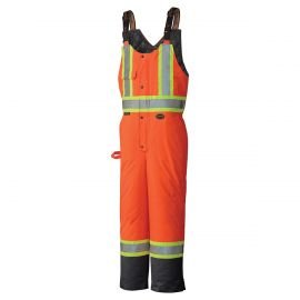 Hi-Viz 100% Waterproof Quilted Bib Pant