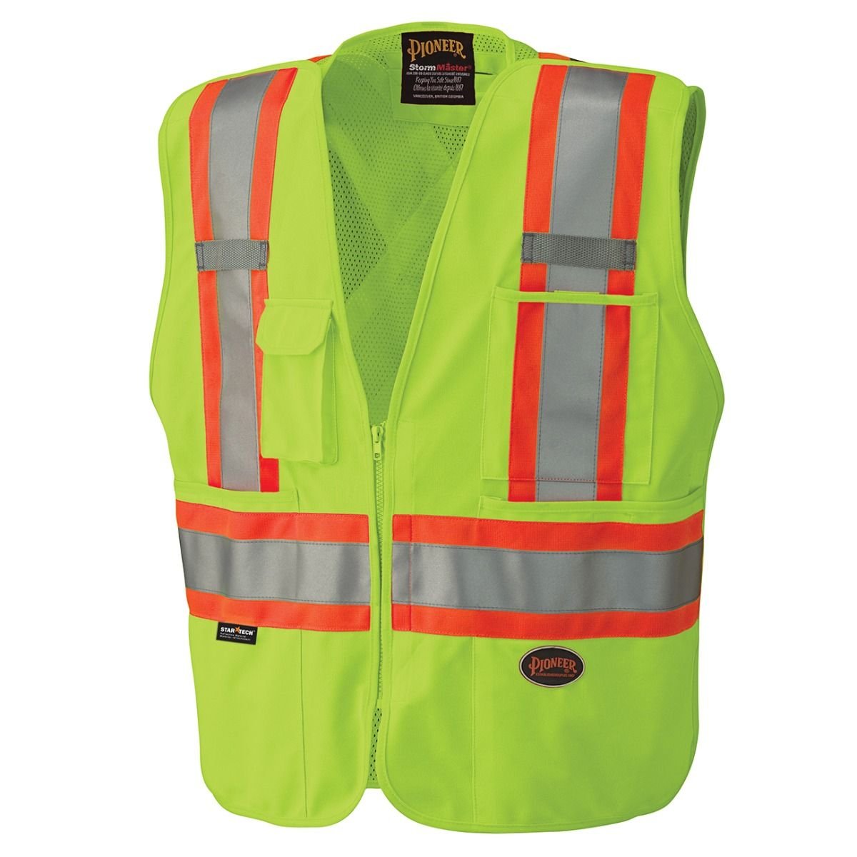 HiViz Safety TearAway Mesh Back Vest
