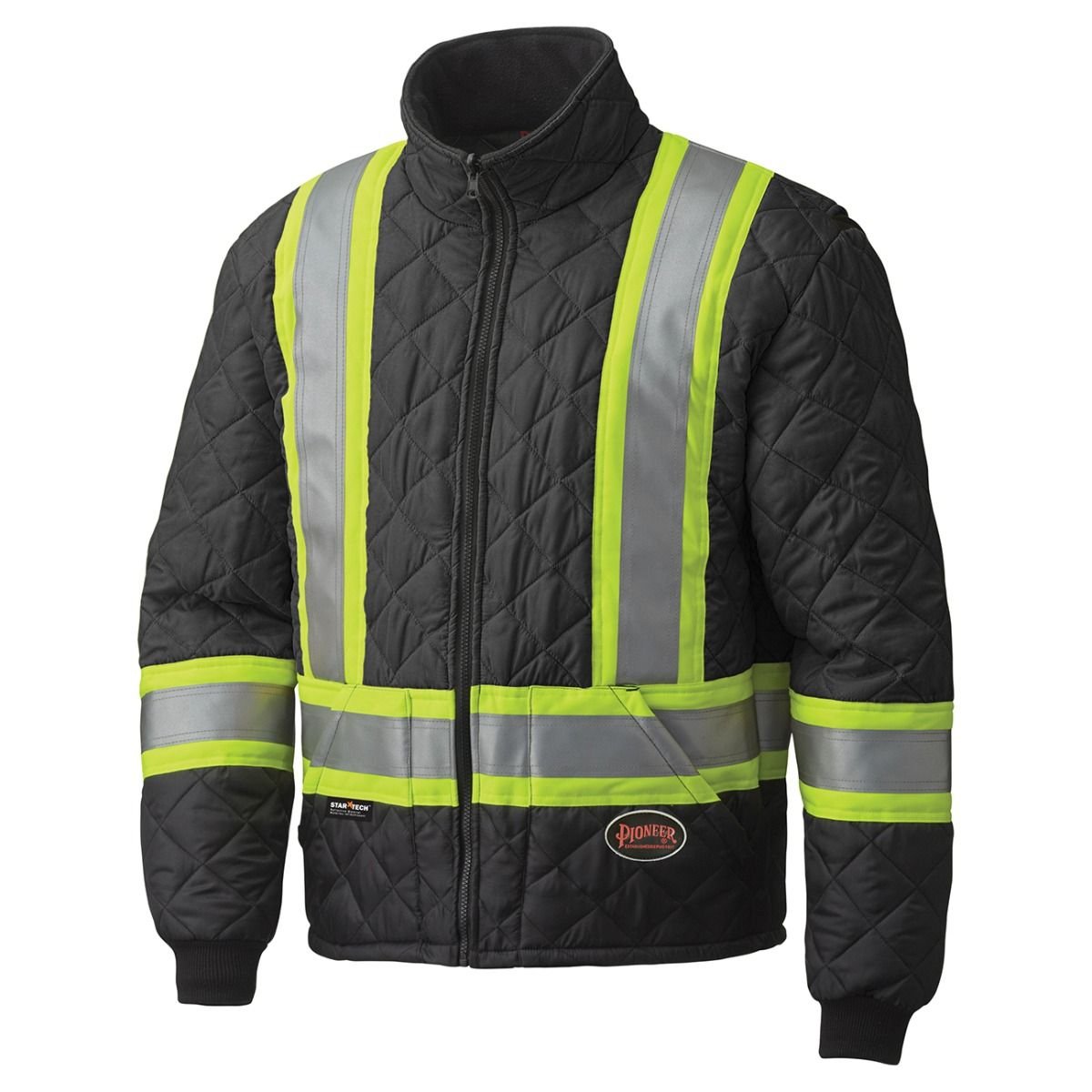 HiViz Quilted Freezer Jacket