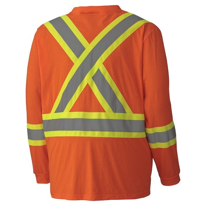 Cotton LongSleeved Safety Shirt