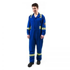 INDURA COVERALLS-Royal Blue-30R