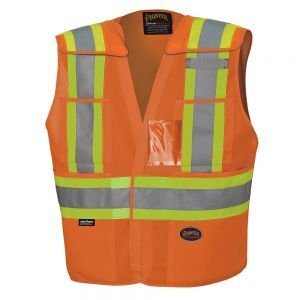 Hi-Viz Drop Shoulder Safety Tear-Away Vest