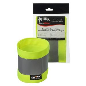 Adjustable Reflective Arm Band 14" x 4"-Green