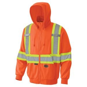 Hi-Viz Micro Fleece Zip Hoodie