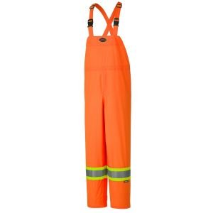 Hi-Viz 150D Lightweight Waterproof Safety Bib Pant