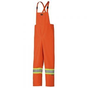450D Hi-Viz Nailhead Polyester Waterproof Bib Pant