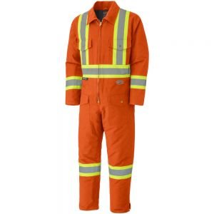 Quilted Cotton Duck Safety Coverall